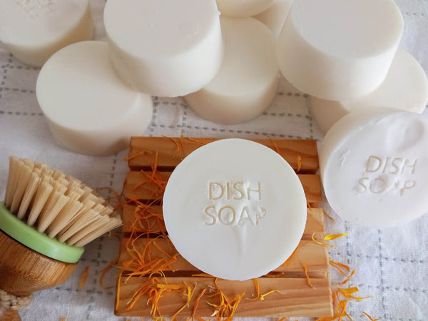 SOLID DISH BAR SOAP - LAVENDER ROSEMARY BERGAMOT