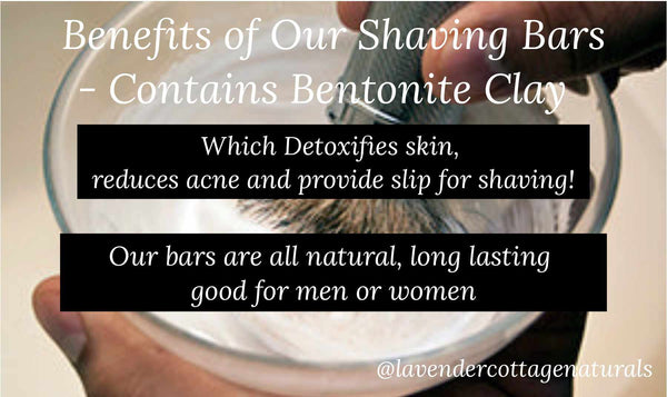 SHAVING BAR - LAVENDER CLOVE