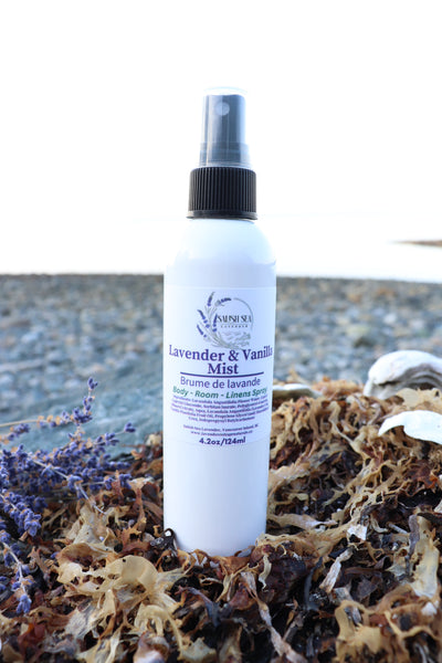 LAVENDER VANILLA MIST - BODY -ROOM -LINEN SPRAY