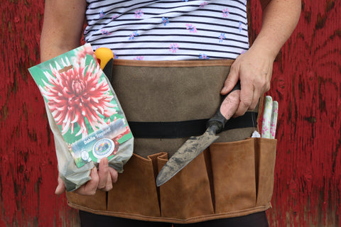 Gardening Tool Belt - Leather